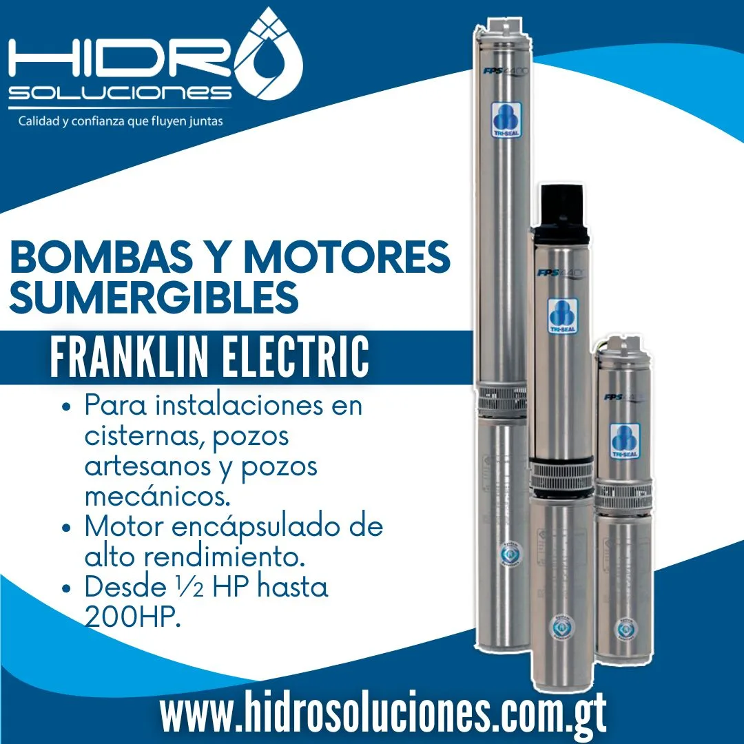 Motores de 4" Franklin Electric