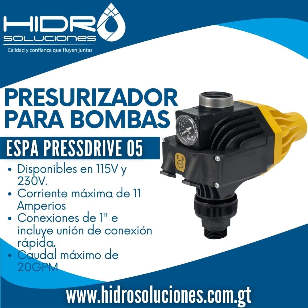Presurizador ESPA Pressdrive 05