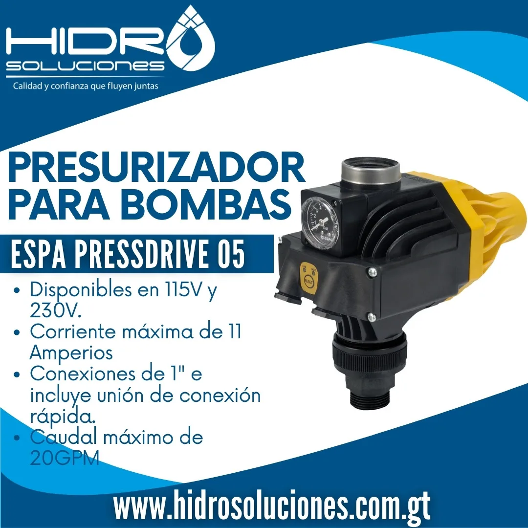 Presurizador ESPA Pressdrive 05