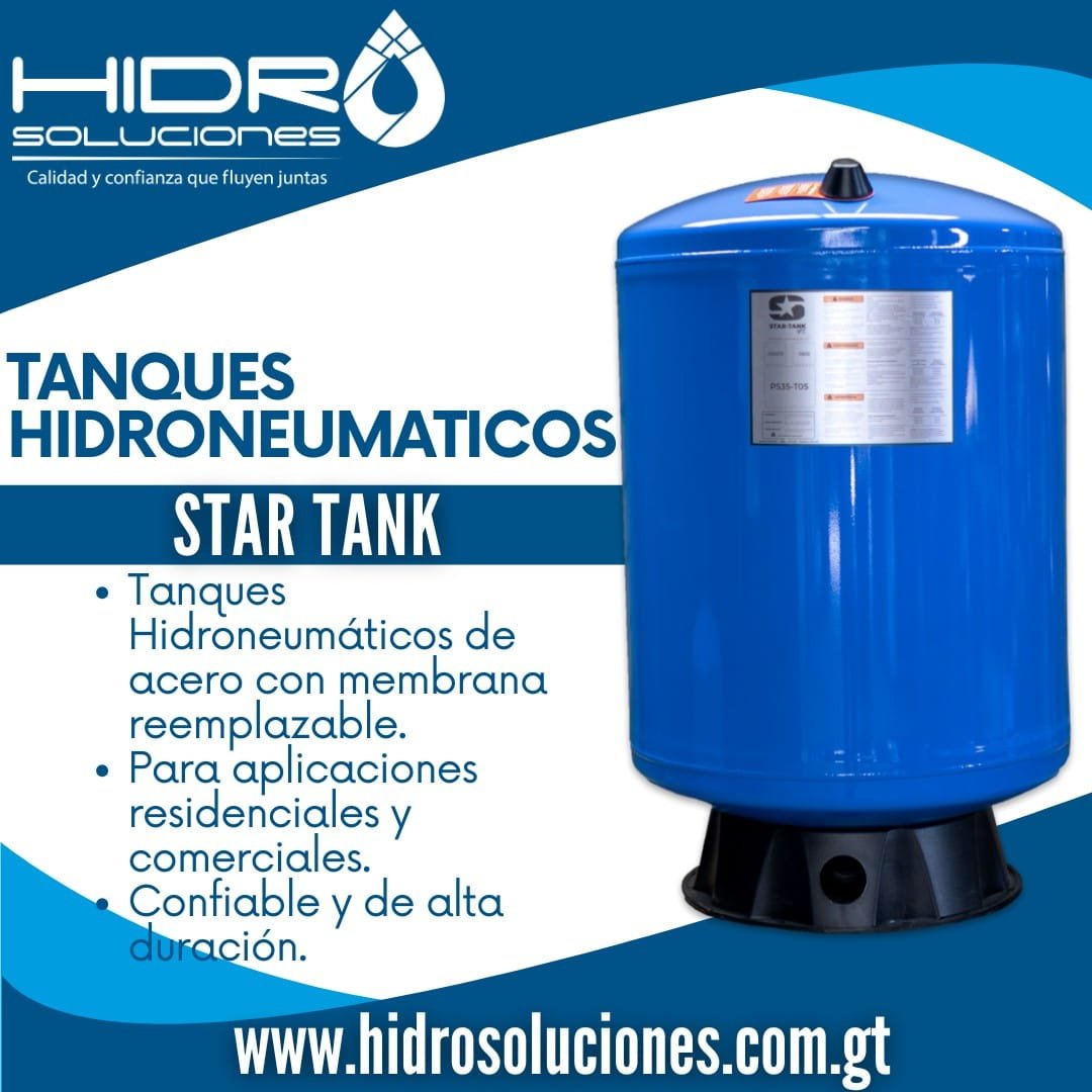 Tanques Hidroneumáticos Star Tank