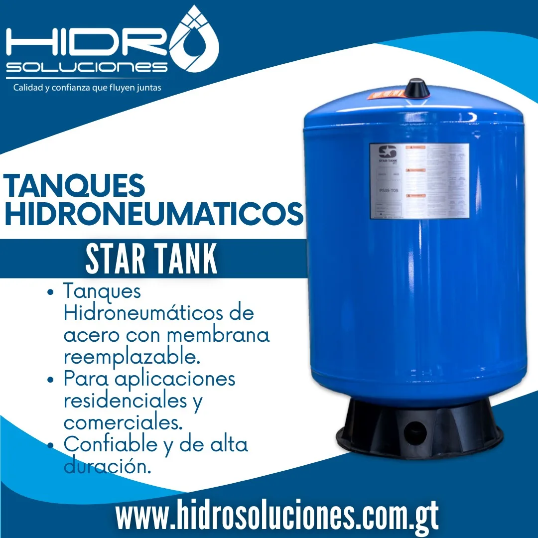 Tanques Hidroneumáticos Star Tank