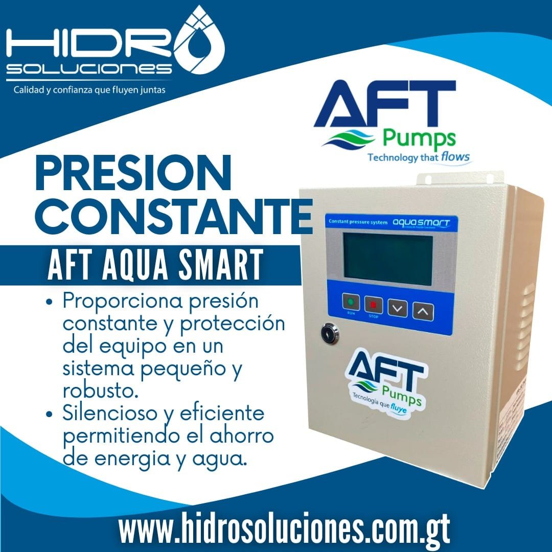 Sistema Presión Constante AFT AquaSmart