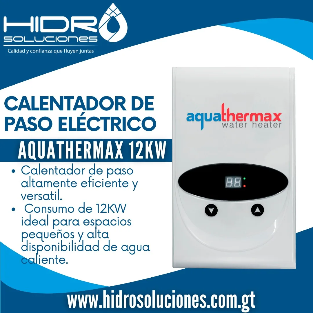 Calentador Eléctrico de Paso Aquathermax