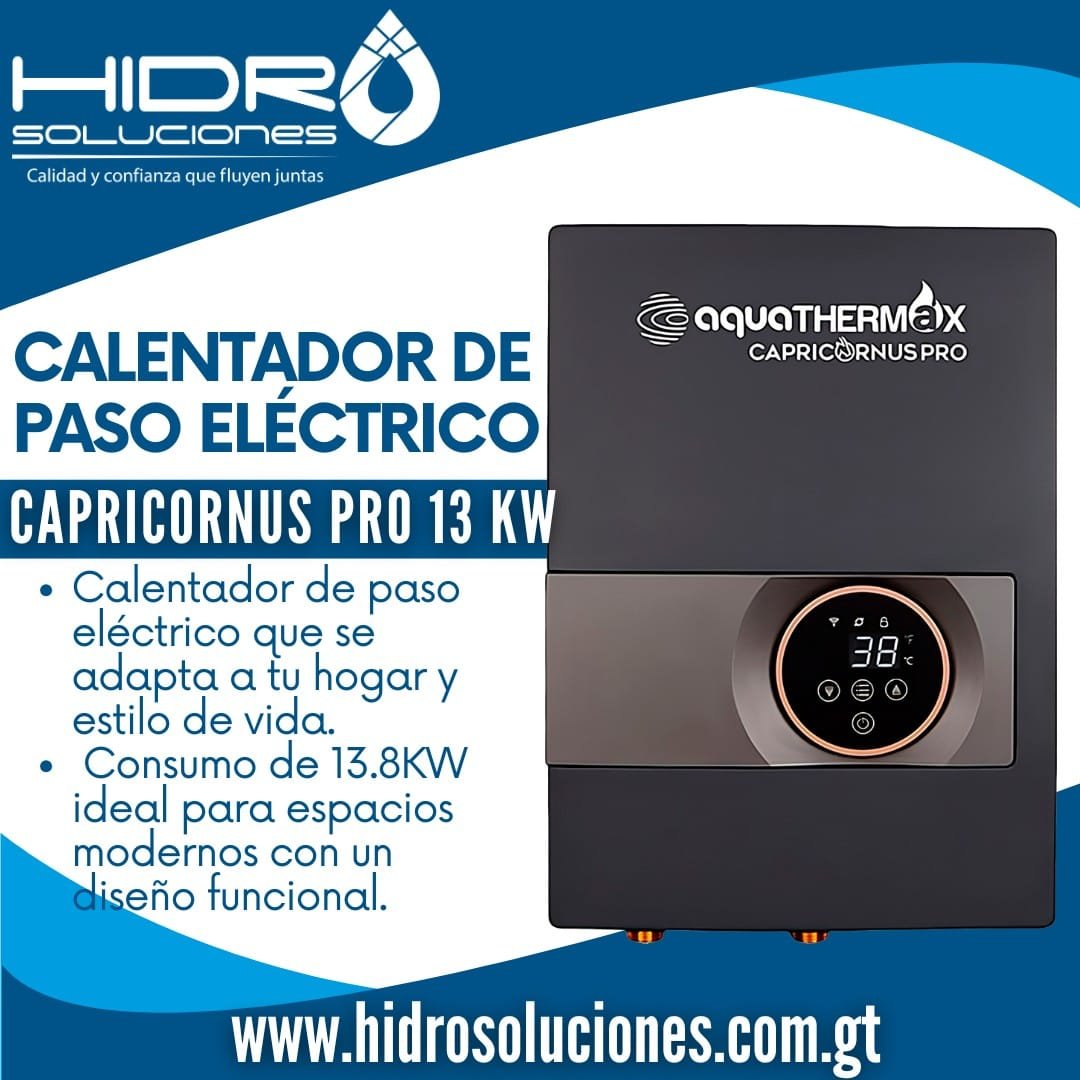 Calentador Eléctrico de Paso Capricornus Pro